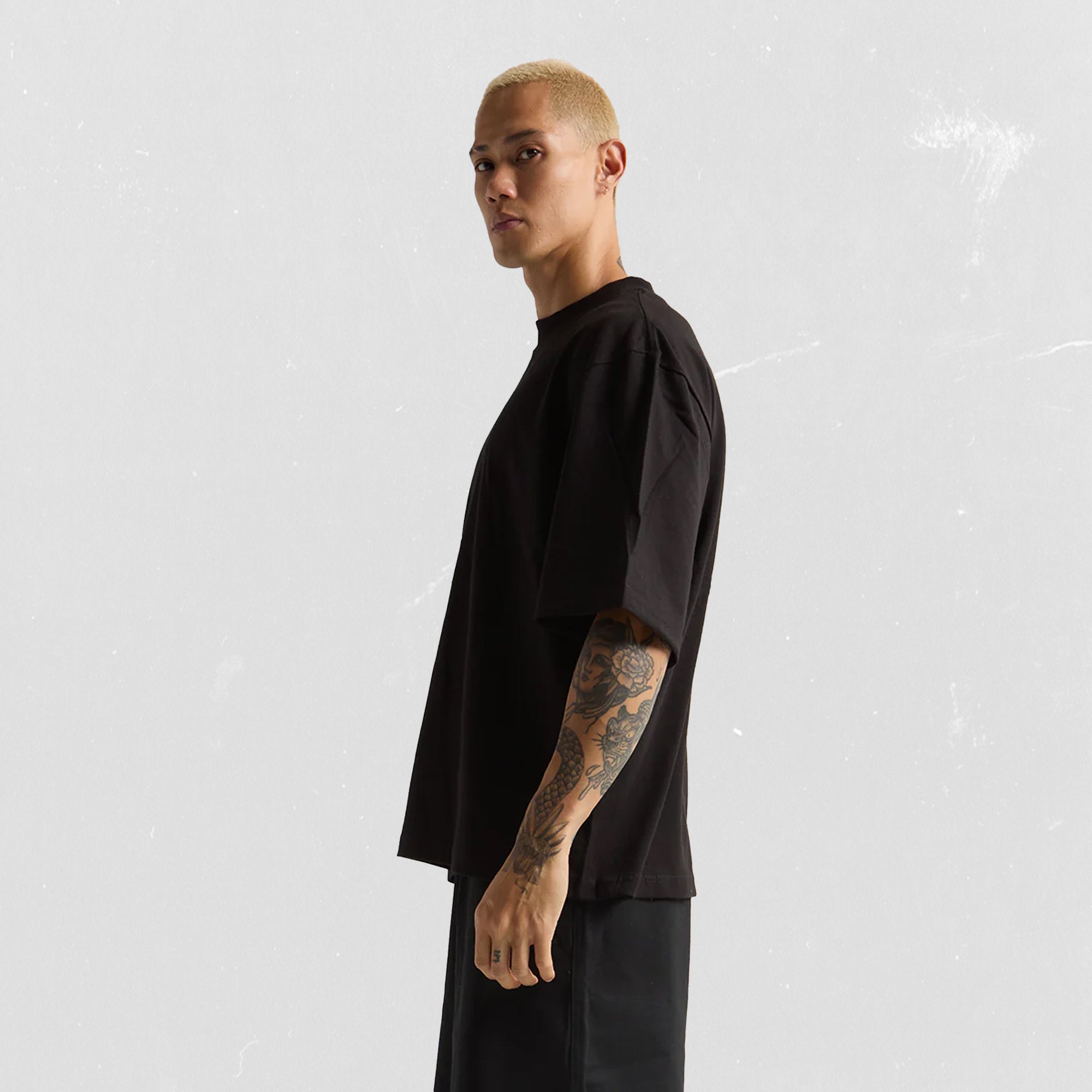 Stitched Black
